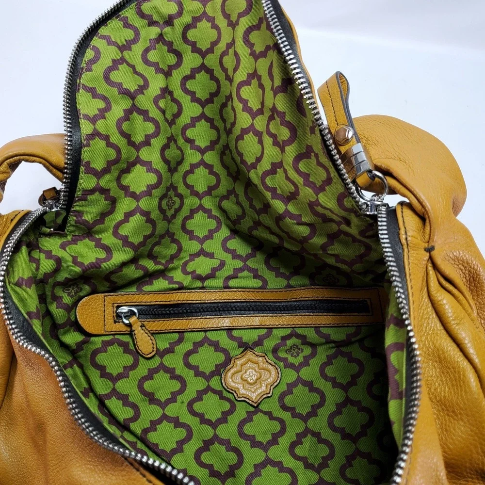 Pebbled Leather orYANY Buttery Soft Slouchy‎ Y2K Satchel Bag Indie Sleaze Hobo